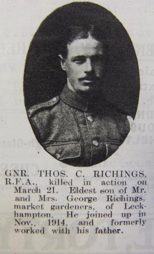 RICHINGS Thomas Charles