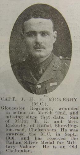 RICKERBY John Harold Ellerson