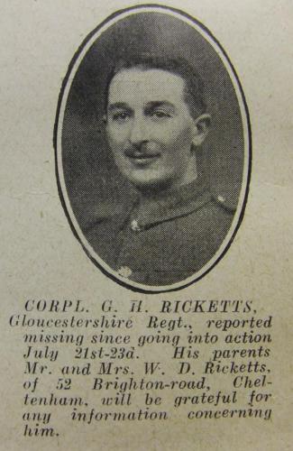 RICKETTS George Hume