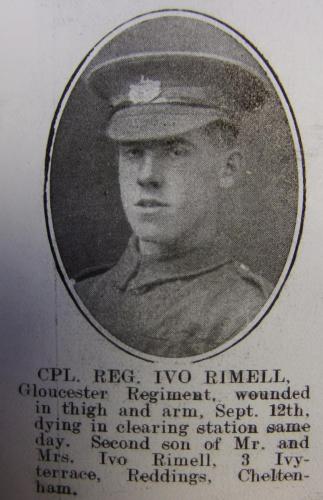 RIMMELL Reginald ivor