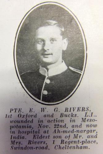 RIVERS Ernest William George