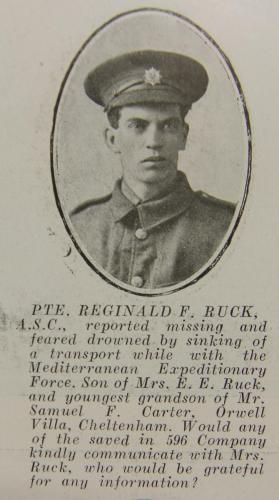 RUCK R eginald Francis