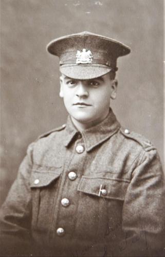 St Martin's patient in uniform, 1916 LF460-42